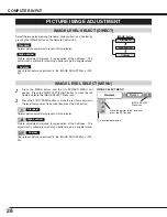 Предварительный просмотр 28 страницы Canon LV-5200 Owner'S Manual