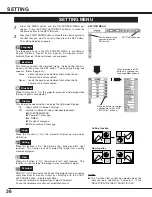 Предварительный просмотр 36 страницы Canon LV-5200 Owner'S Manual