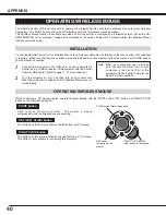 Предварительный просмотр 40 страницы Canon LV-5200 Owner'S Manual