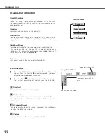 Предварительный просмотр 32 страницы Canon LV-5220 - Multimedia Projector SVGA Owner'S Manual