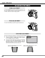 Предварительный просмотр 20 страницы Canon LV-7105 Owner'S Manual