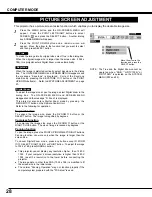 Предварительный просмотр 28 страницы Canon LV-7105 Owner'S Manual