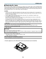 Предварительный просмотр 62 страницы Canon LV-7250 User Manual