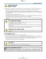 Предварительный просмотр 4 страницы Canon LV-7260 User Manual