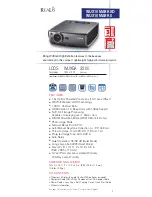 Предварительный просмотр 2 страницы Canon LV-7280 Features