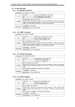 Предварительный просмотр 18 страницы Canon LV-7290 Command Specifications