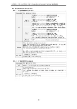 Предварительный просмотр 30 страницы Canon LV-7290 Command Specifications