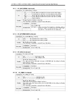 Preview for 33 page of Canon LV-7290 Command Specifications