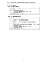 Preview for 34 page of Canon LV-7290 Command Specifications