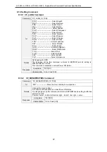 Предварительный просмотр 37 страницы Canon LV-7290 Command Specifications