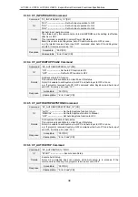 Предварительный просмотр 38 страницы Canon LV-7290 Command Specifications