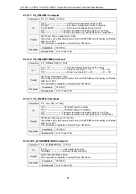 Preview for 41 page of Canon LV-7290 Command Specifications