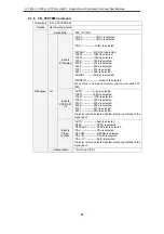 Предварительный просмотр 57 страницы Canon LV-7290 Command Specifications