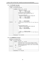 Предварительный просмотр 58 страницы Canon LV-7290 Command Specifications