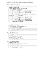 Предварительный просмотр 59 страницы Canon LV-7290 Command Specifications