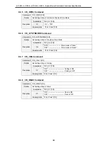 Preview for 60 page of Canon LV-7290 Command Specifications