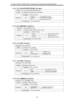 Предварительный просмотр 65 страницы Canon LV-7290 Command Specifications