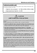 Предварительный просмотр 69 страницы Canon LV-7290 User Manual