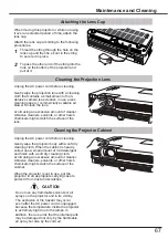 Предварительный просмотр 67 страницы Canon LV-7292A User Manual