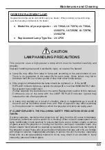 Предварительный просмотр 69 страницы Canon LV-7292A User Manual