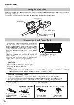 Предварительный просмотр 20 страницы Canon LV-7292S User Manual