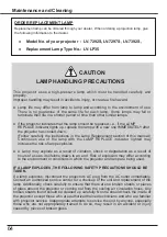 Предварительный просмотр 64 страницы Canon LV-7292S User Manual