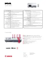 Preview for 2 page of Canon LV-7297A Brochure & Specs