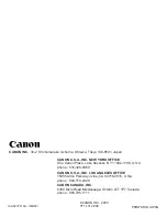 Предварительный просмотр 40 страницы Canon LV-7320 Owner'S Manual