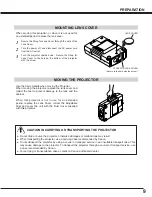 Preview for 9 page of Canon LV-7320U Owner'S Manual