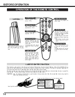 Preview for 14 page of Canon LV-7320U Owner'S Manual