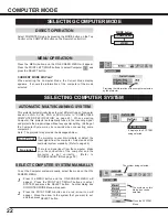 Preview for 22 page of Canon LV-7320U Owner'S Manual