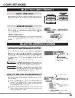 Предварительный просмотр 23 страницы Canon LV-7325 Owner'S Manual