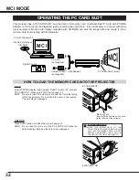 Предварительный просмотр 32 страницы Canon LV-7325 Owner'S Manual