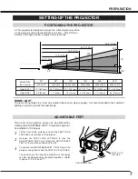 Предварительный просмотр 7 страницы Canon LV-7325U Owner'S Manual