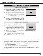 Предварительный просмотр 19 страницы Canon LV-7345 Owner'S Manual