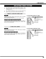 Предварительный просмотр 31 страницы Canon LV-7345 Owner'S Manual