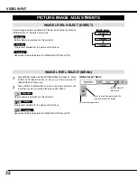 Предварительный просмотр 32 страницы Canon LV-7345 Owner'S Manual