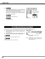 Предварительный просмотр 34 страницы Canon LV-7345 Owner'S Manual