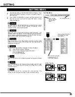 Предварительный просмотр 35 страницы Canon LV-7345 Owner'S Manual