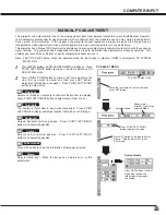 Предварительный просмотр 25 страницы Canon LV-7355 Owner'S Manual