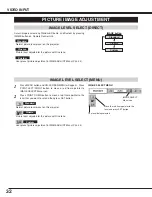 Предварительный просмотр 32 страницы Canon LV-7355 Owner'S Manual