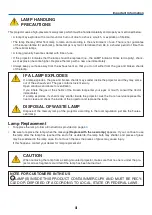 Предварительный просмотр 4 страницы Canon LV-7370 User Manual