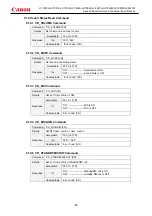 Предварительный просмотр 63 страницы Canon LV-7392A Command List