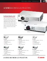 Canon LV 7490 Specifications предпросмотр