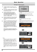 Предварительный просмотр 20 страницы Canon LV 7490 User Manual