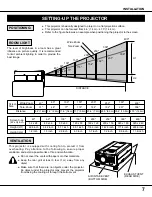 Предварительный просмотр 7 страницы Canon LV-7525 Owner'S Manual