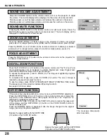 Предварительный просмотр 28 страницы Canon LV-7525 Owner'S Manual