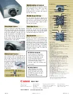 Preview for 2 page of Canon LV-7545 Brochure