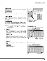 Предварительный просмотр 25 страницы Canon LV-7545 Owner'S Manual