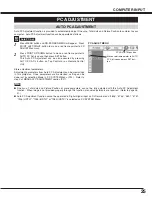 Предварительный просмотр 25 страницы Canon LV-7555 Owner'S Manual